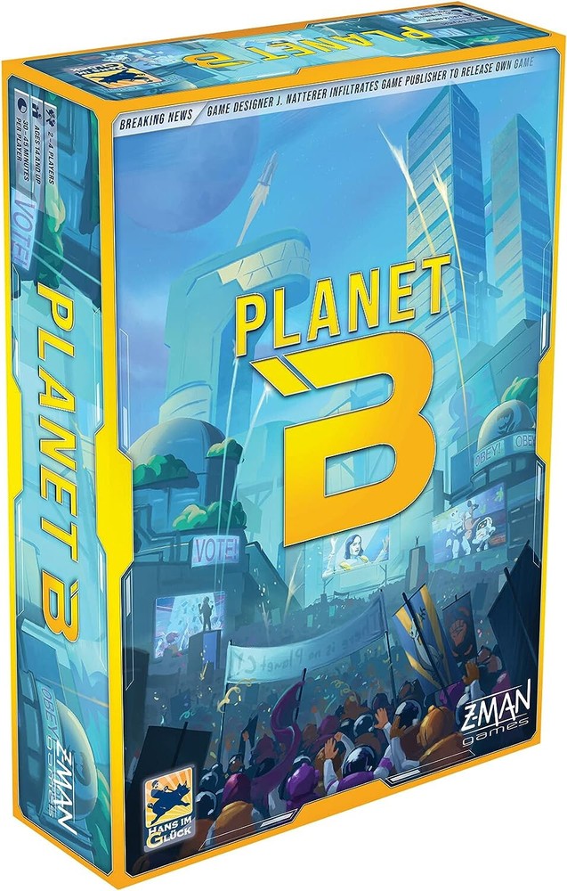 Planet B Science Fiction Strategy Board Game by Hans im Glück – New & Sealed