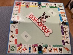 DOG-OPOLY COMPLETE GAME, LATE FOR THE SKYE, EXC. COND/ FREE POSTAGE!!!