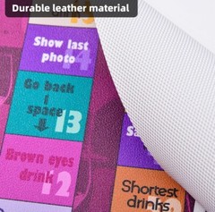 Tipsy Drinking Board Game, Leather Land Drinking Games for Adults