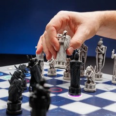 Harry Potter GoChess Mini Smart Electronic Chess Board LED App Online Play NEW