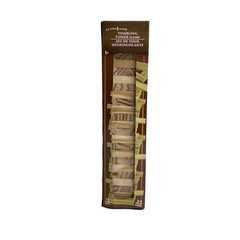 Tumbling Tower Game 72pc Wooden Stacking Blocks Classic Games Factory Sealed