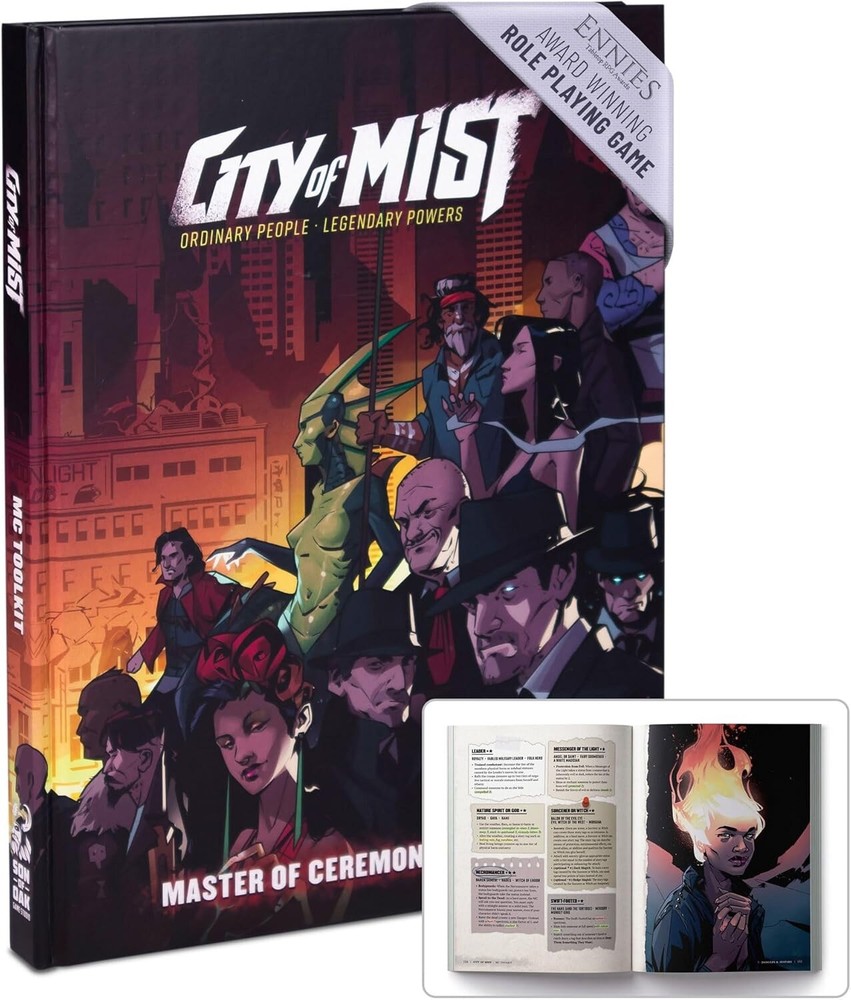 City of Mist Master of Ceremonies’ Toolkit NEW Ordinary People Legendary Powers
