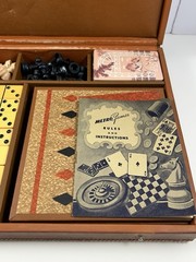 1940s Metro Games Set With Bakelite Items – Original Sealed Cards