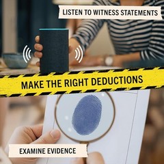 Interactive Cold Case Detective Game for Teens & Adults – Solve the Mystery!