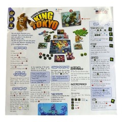 King of Tokyo Board Game Richard Garfield IELLO 100% Complete Clean
