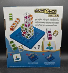 ThinkFun Gravity Maze Builder Game Marble Run Ages 5+ 40 Challenges Educational