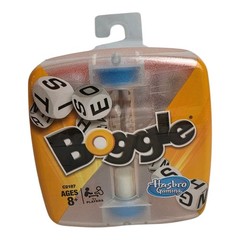 Boggle Classic By Hasbro Gaming Word Strategy Game Travel Size Case New Sealed