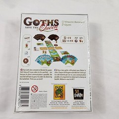 Dude Games Goths Save The Queen Strategy Board Game Night Fun 2-8 Players New
