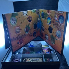 2010 DEFENDERS OF THE REALM FANTASY BOARD GAME EAGLE GAMES COMPLETE IN BOX RARE
