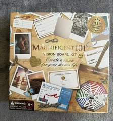 NEW SEALED Magnificent 101 Vision Board Kit Original Plus Self-Assessment Book