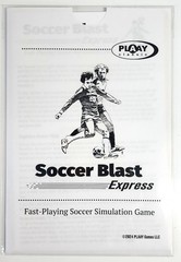 Soccer Blast Pro Soccer Simulation Board Game NEW WITH Soccer Blast Express Exp