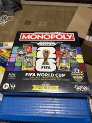 Monopoly Panini: Prizm FIFA World Cup Board Game (2026)- 2 BOOSTER BOX INCLUDED
