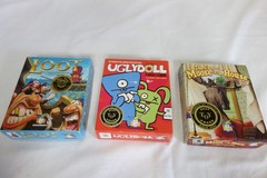 GameWright Small Box Lot of 3: Uglydoll, Loot, Moose in the House 100% Complete