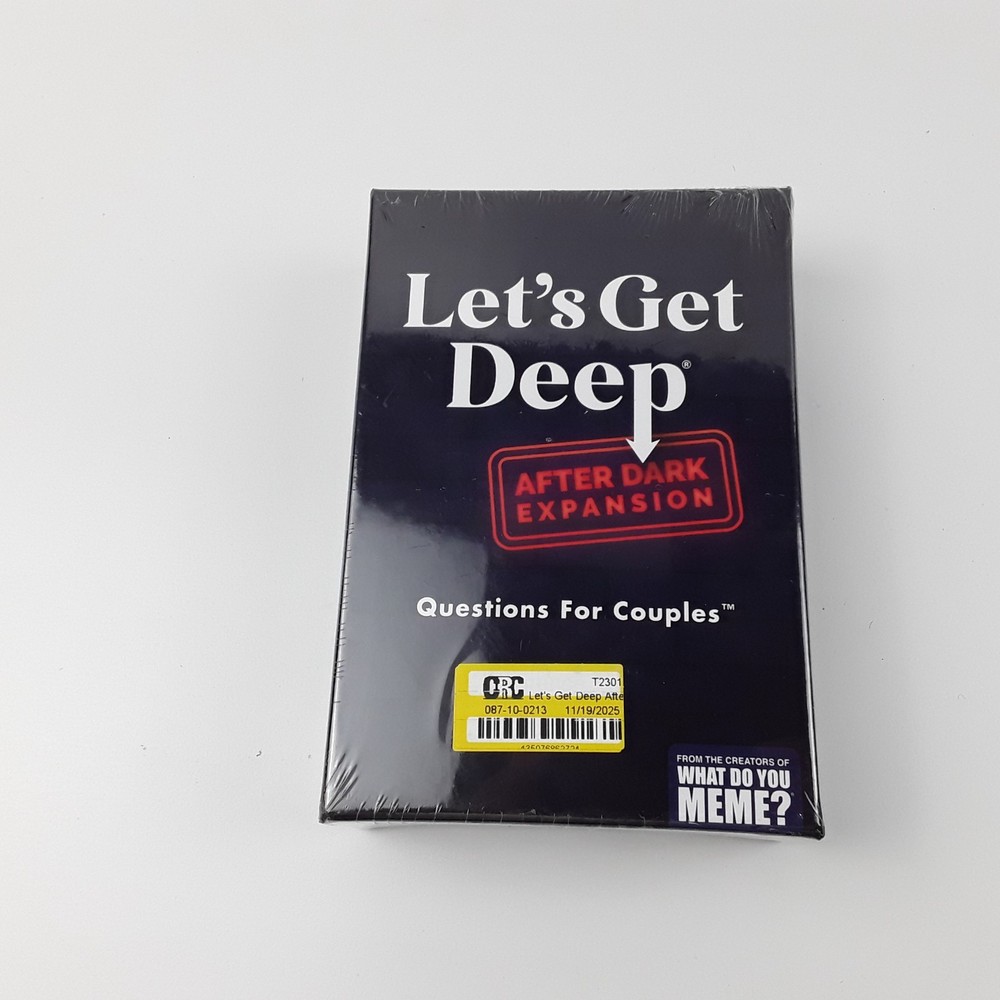 Let’s Get Deep: After Dark Expansion Question For Couples From What Do You Meme?