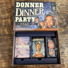 Donner Dinner Party (Board Game, 2017) Chronicle Books party bluffing UNPLAYED