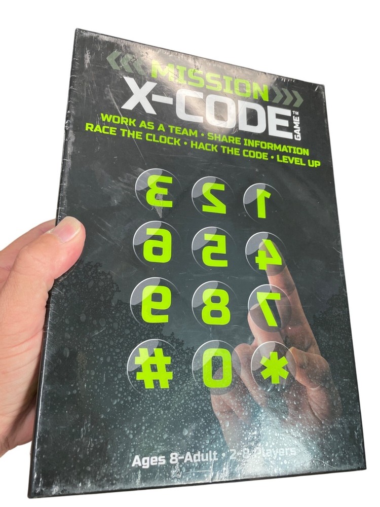 Mission X-Code Board Game By Amigo Games Unused in sealed box SKU 9346