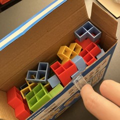 Stack Attack Tetra Tower Game Stack Games for Kids & Adults Kids. 48Pcs