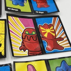 Amazing Graphics Stickers – European Turkey release Urban Toys Gogos Crazy Bones