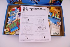 VINTAGE 1996 TOY STORY TOYS AWAAAAY BOARD GAME – MATTEL #41131 – COMPLETE