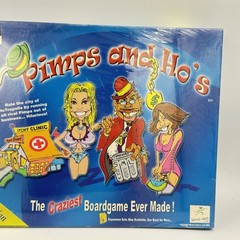 Pimps and Ho’s Board Game 2005 Complete Adult Board game Pimps and hoes
