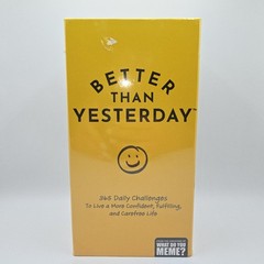 Better Than Yesterday Card Game Of 365 Daily Challenges 1+Players Ages 16+