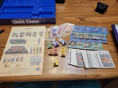 Ghost Chase Canterville Castle COMPLETE Rio Grande Games 2001 Amigo Strategy