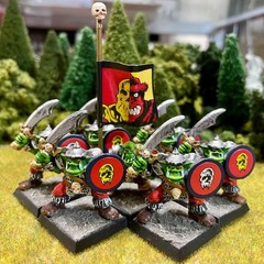 Gazkull’s Orc Thugs 7 Painted Miniatures Battle Masters