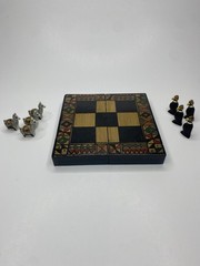 Handmade Multicolored Peruvian Tic Tac Toe Board – FAST shipping! VGC