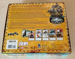 PATHFINDER SKULL & SHACKLES Base Set (2014 Paizo Games) — Open / Unused