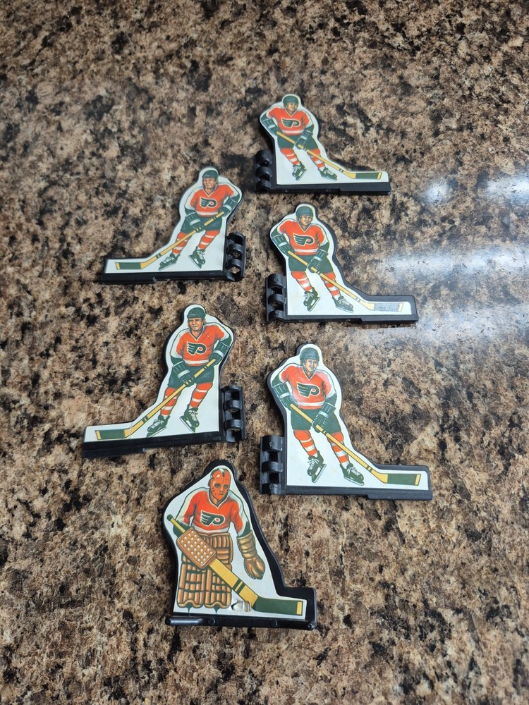 Vintage Coleco 80’s NHL Power Play Tabletop Rod Hockey Spare Players Only –