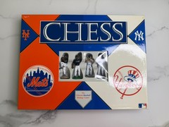 CHESS METS & YANKEES THE ULTIMATE BASEBALL STRATEGY BOARD GAME, Open Box
