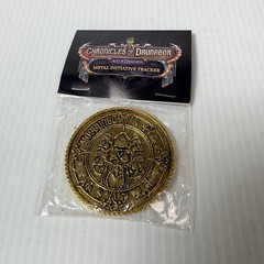 Chronicles of Drunagor Age of Darkness Metal Initiative Tracker Coin RPG