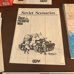 GDW : The Great Patriotic War game – Nazi Germany vs. USSR 1941-45 (UNPUNCHED)