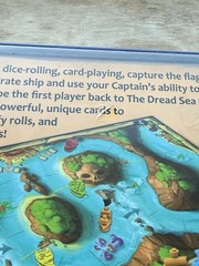 The Pirates Flag Board Game With Battle Goats And Take The Gold