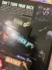 Don’t Turn Your Back Board Game -Evil Hat Games USED/ COMPLETE – SEE PICS