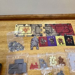 The Siege Of Runedar Board Game Complete Game 1-4 Players (2021 Reiner Knizia)
