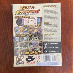 Race to Adventure! Evil Hat Productions Travel Game, Fill Your Passport BRANDNEW