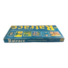 Vintage 1974 “Ratrace” Board Game Social Climbing Waddingtons 70s 100% COMPLETE!