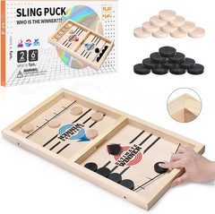 Large Sling Puck Tabletop Game Hockey Board Game Ultimate Champion