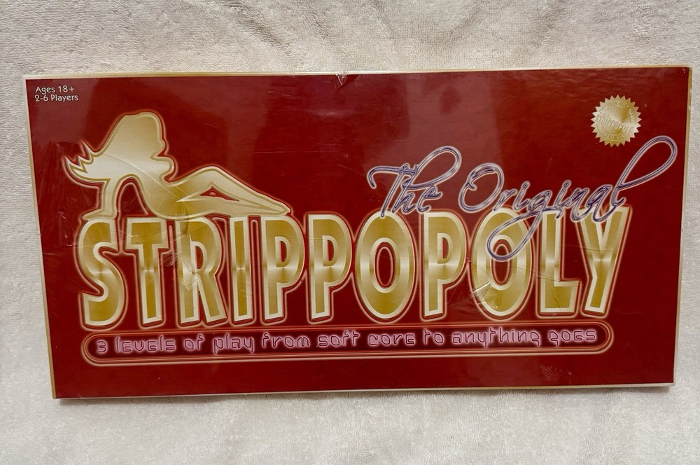 Original Strippology Adult Board Game For Couples Friends 2-8 Players 2006 NIP