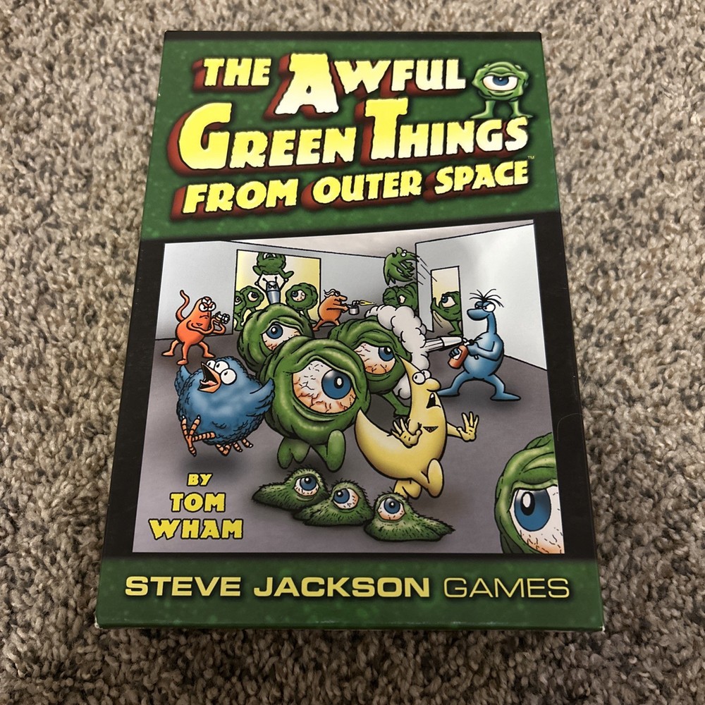 The Awful Green Things From Outer Space 8th Ed. 2011 New Open package