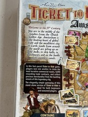 New Days of Wonder Ticket to Ride Amsterdam Board Game By Days of Wonder New