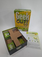 Geek Out! Board Game by Playroom Entertainment Table Top Ltd Edition