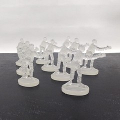 Twilight Creations Boardgame Bag o’ Zombies!!! – Glow-in-the-Dark Lot of 10