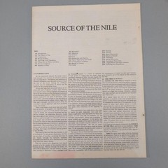 Vintage Avalon Hill Source Of The Nile Strategy Board Game 1979 USA Multicolor