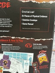 Hunt A Killer Rideshare Homicide Board Game Immersive Detective Mystery Game