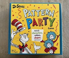 Funko Games Dr. Seuss Pattern Party Education Board Game Brand New