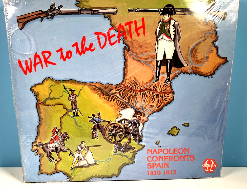 🔥War To The Death Napoleon Contronts Spain 1810-1813 Omega Games Sealed NOS🔥