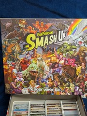 Smash Up Bigger Geekier Box FULL 20 Sets – 90 Factions -All Sleeved -Over 20lbs