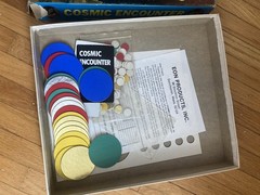 EON Games Cosmic Encounter Boxed Game Lot with Expansions Vintage rpg